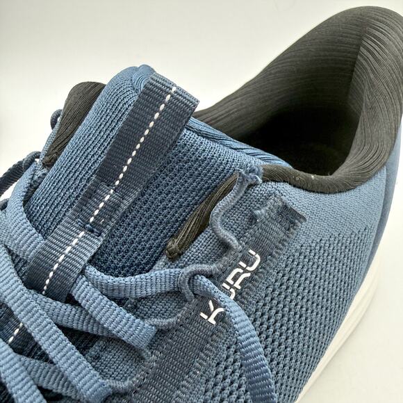 Kuru Mens Atom 2 Running Sneakers US 14 M EU 48 Blue White Athletic EUC main image 4